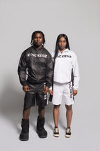 Knockout Black Track Shorts