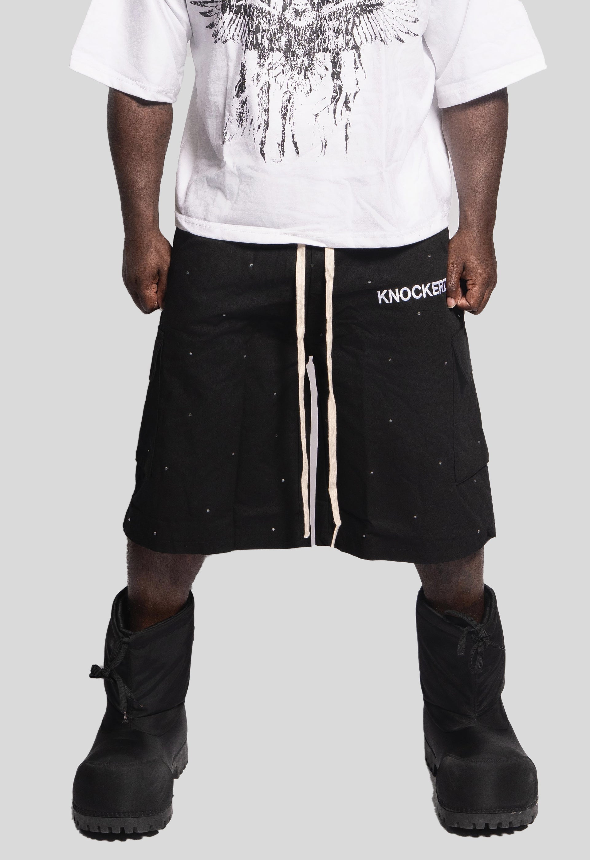 Noir Glacé Black Diamond Shorts