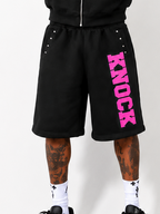 Midnight Knockerz® Jorts Pink