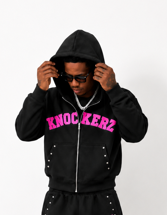 Midnight Knockerz® Hoodie Pink