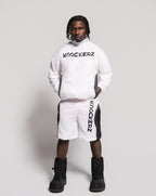 Knockout White Track Jacket