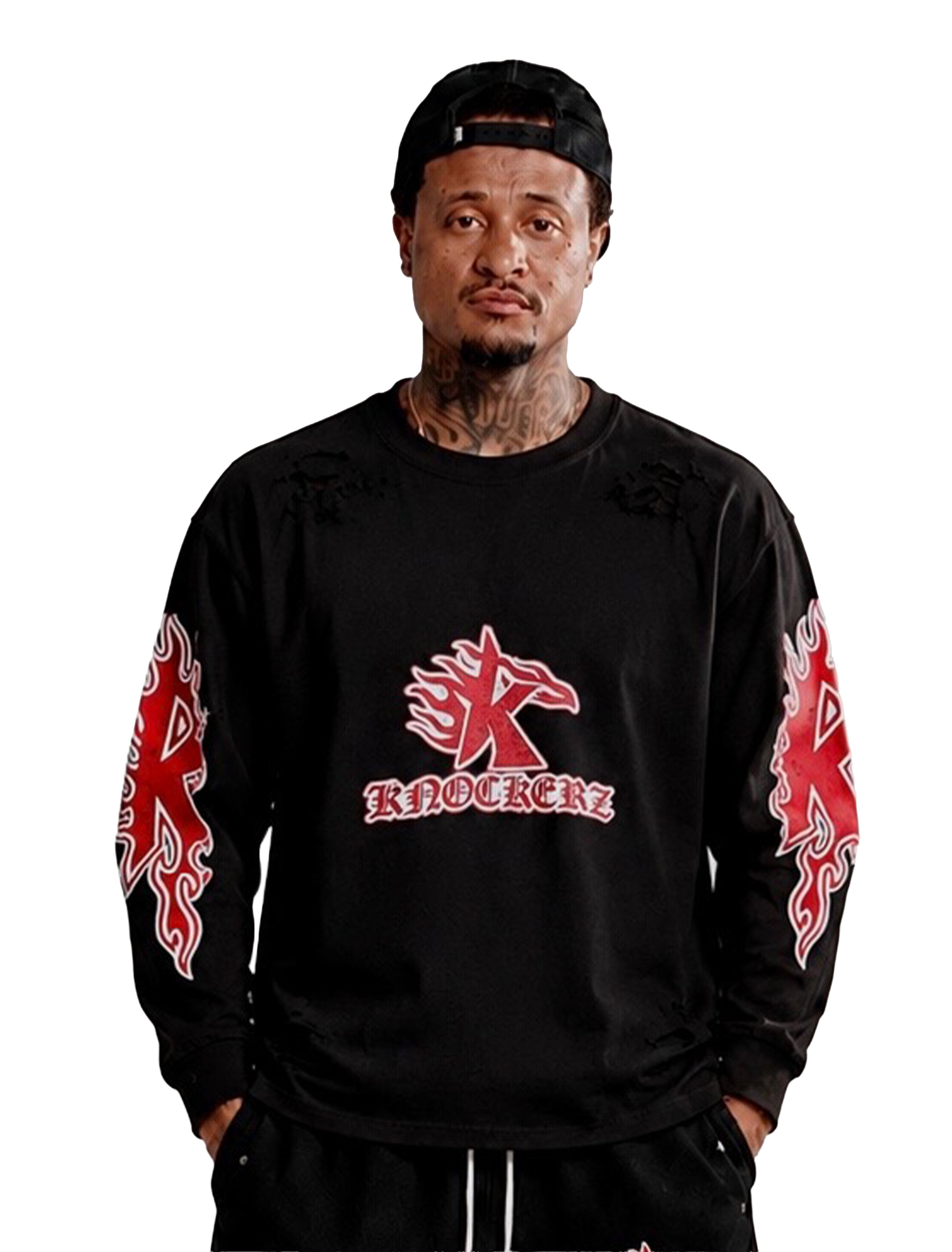 Flaming K Long Sleeve Tee