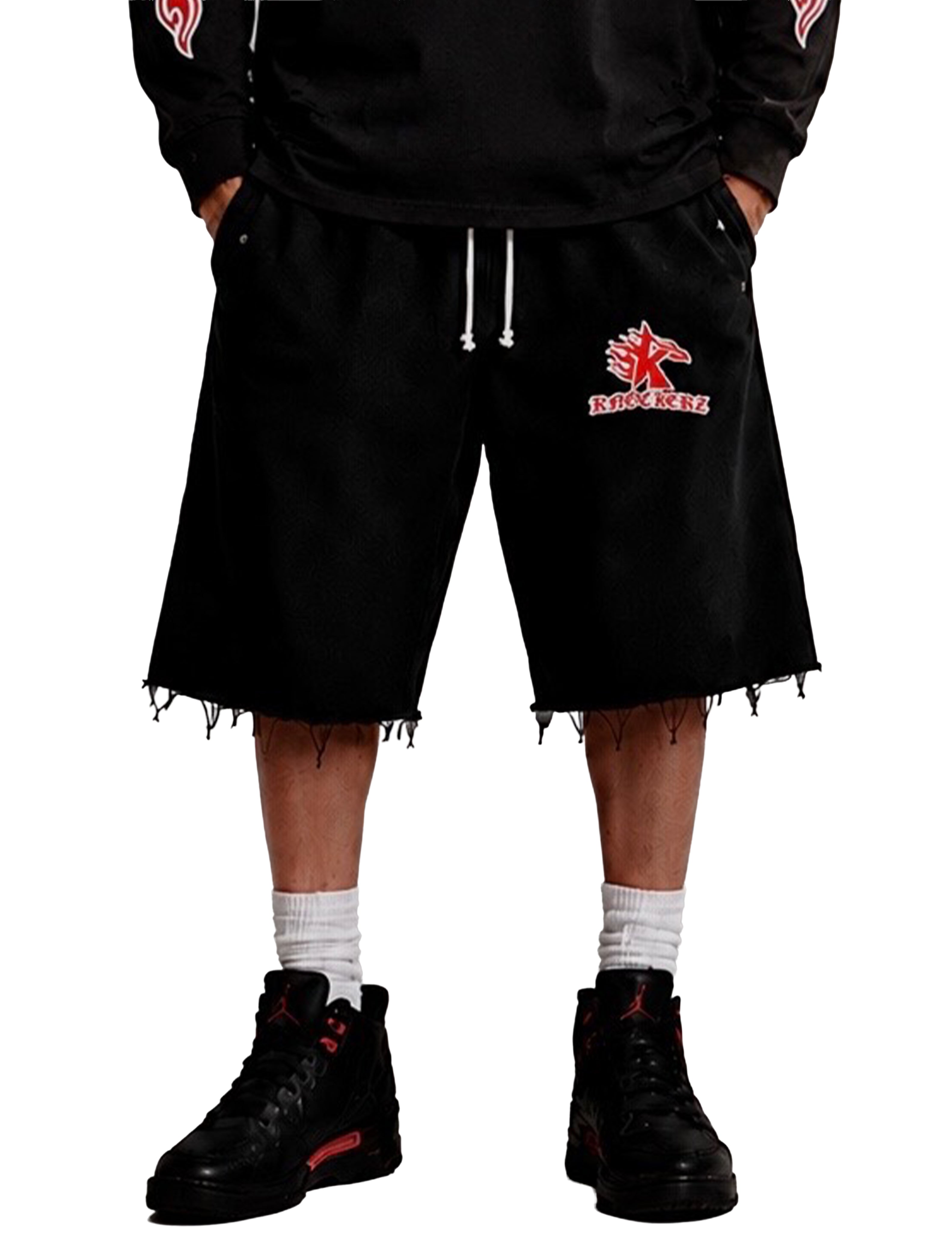 Flaming K Shorts