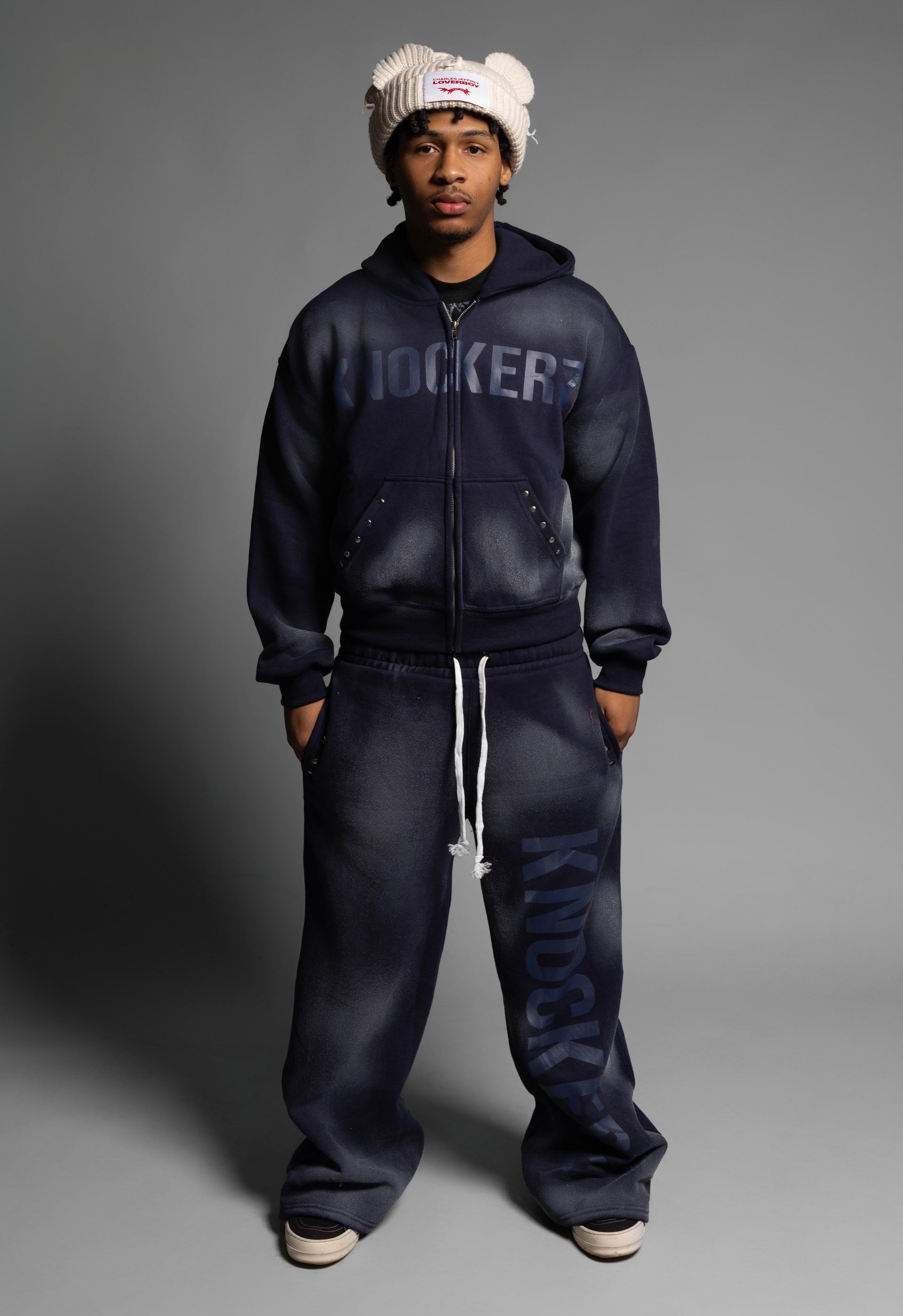 Knockerz® Navy Hoodie